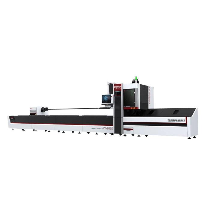 Acme 1000W 6m 9m 12m Steel CNC Metal Tube Pipe Fiber Laser Cutting Machine 6020