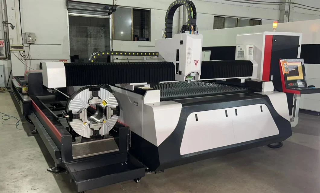 CNC Sheet Metal Tube Laser Cutting Machine with Tube Length 3m 6m 9m