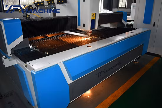 제조 1500W 1kw 3kw 6kw 금속 CNC 레이저 절단기 섬유 레이저 절단기