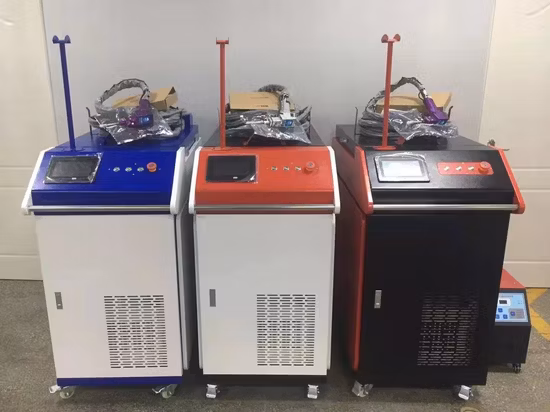 3 in 1 다기능 1kW 1.5W 2kW 3kW 휴대용 파이버 레이저 용접 및 청소 기계 레이저 용접 기계